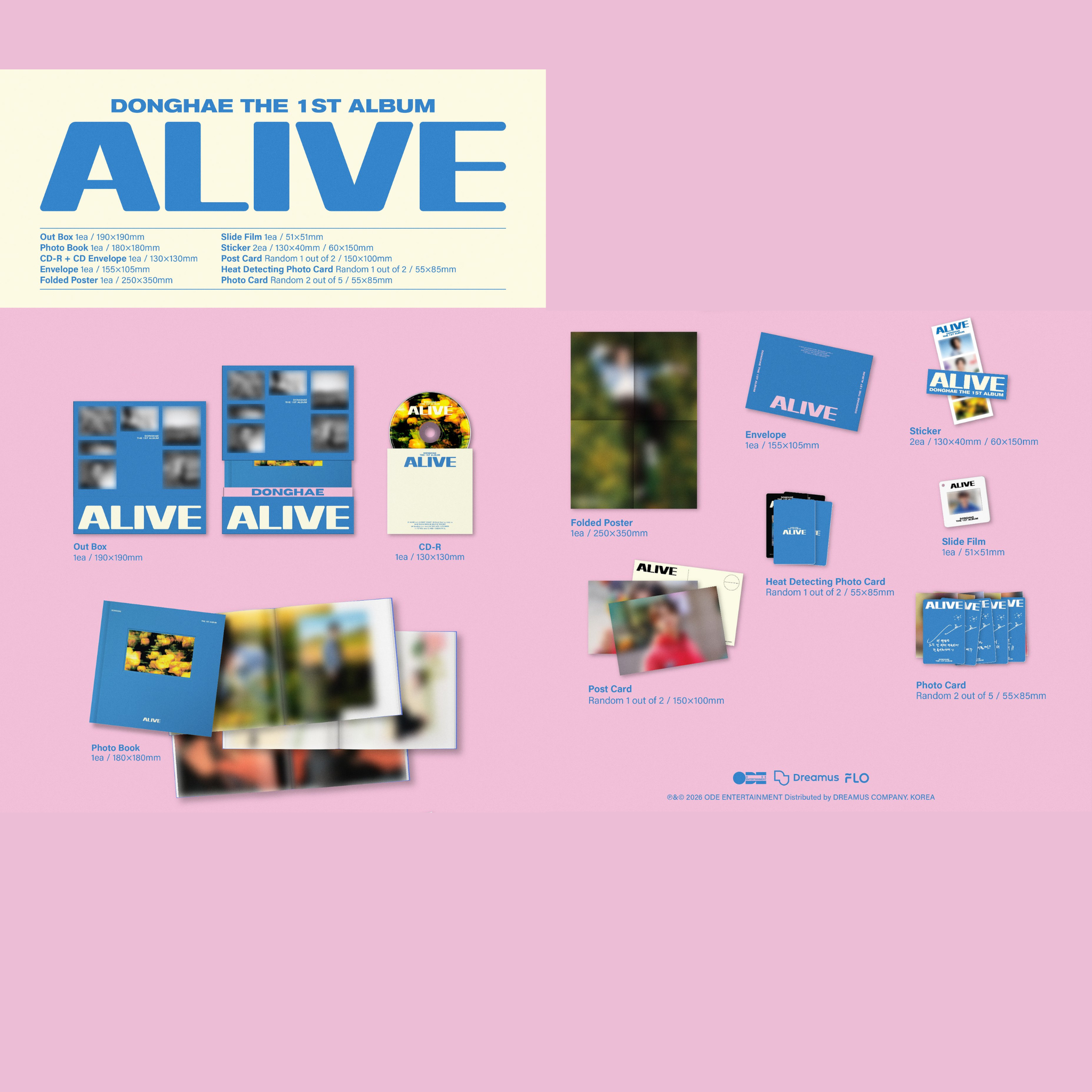SUPER JUNIOR DONGHAE - The 1st Album ALIVE ( Photobook Ver. )_1