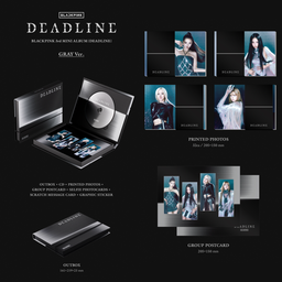 BLACKPINK - 3rd Mini Album DEADLINE ( GRAY Ver. )
