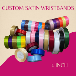 Custom Satin Wristbands