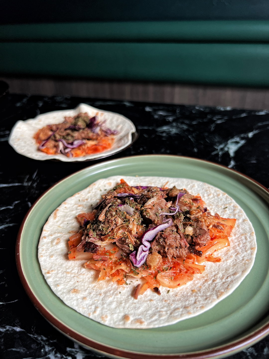 Wood-Smoked Beef Brisket Tacos - 2 Pieces