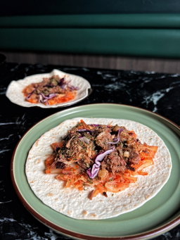 Wood-Smoked Beef Brisket Tacos - 2 Pieces