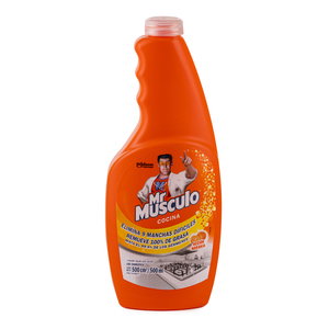 LIMPIADOR REPUESTO ACCIÓN NARANJA MR MÚSCULO 500 CC