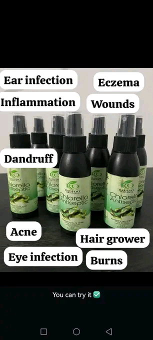 Chlorella organic  Antispetic Spray _0