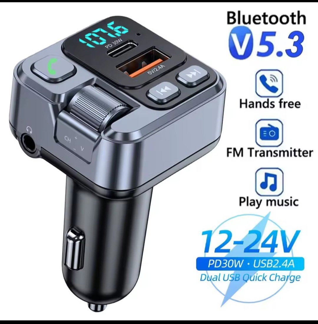 Car FM Bluetooth Receiver 