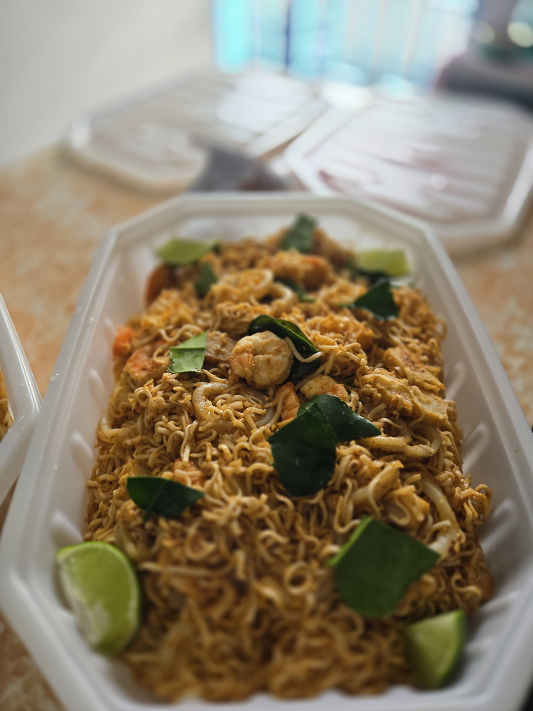 Seafood Fried Mama Noodle