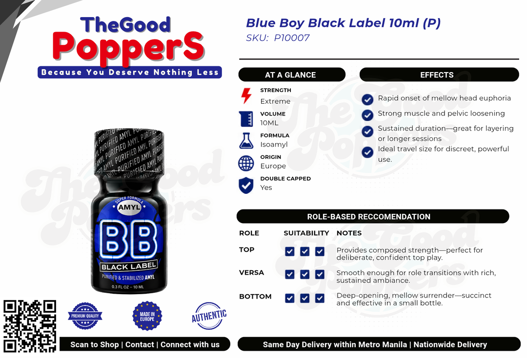 Blue Boy Black Label 10ml (P)