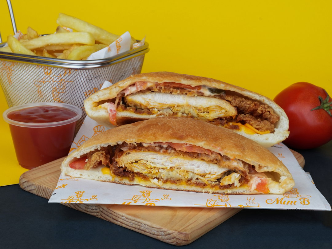 Double Chicken Burger