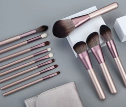 Pinceaux 12pces silver brush