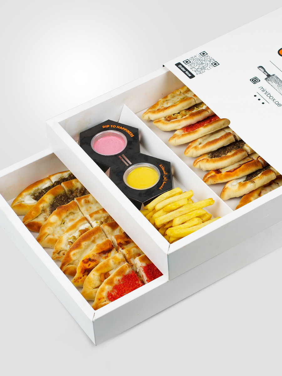 Double Mini Pide Box