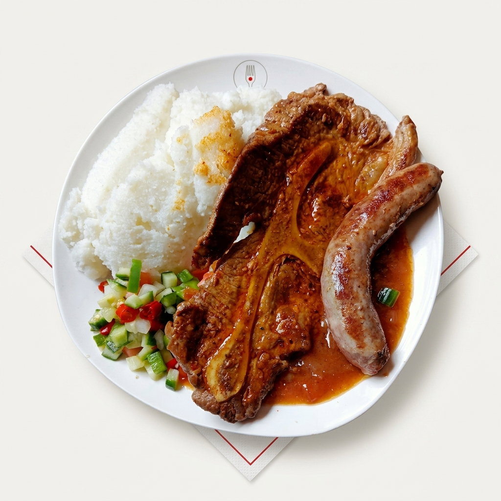 Pap, Steak & Wors <<< Motswasele >>>
