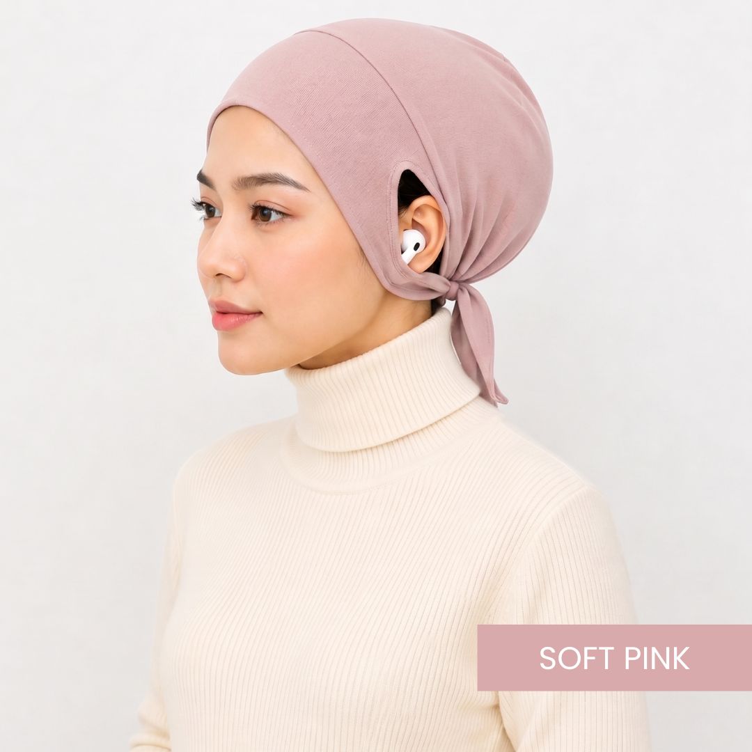INNER PRO EARFIT MUSLIMAH - SOFT PINK