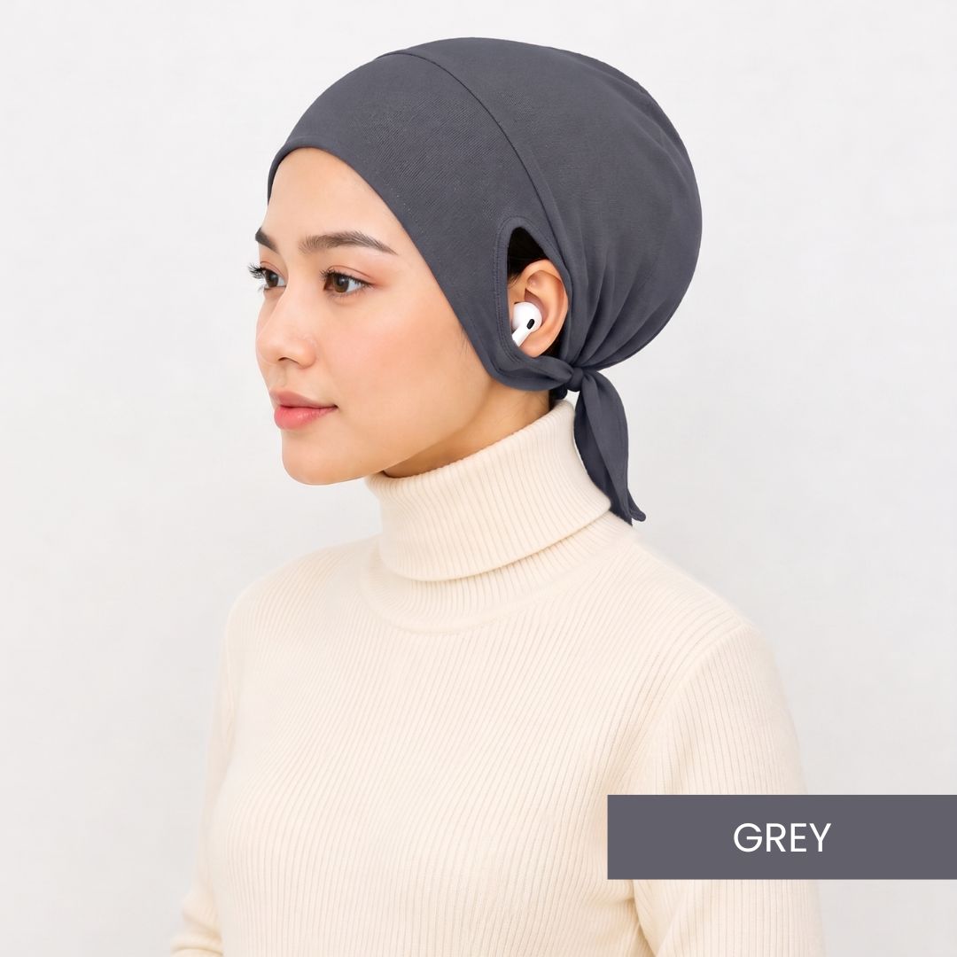 INNER PRO EARFIT MUSLIMAH - GREY