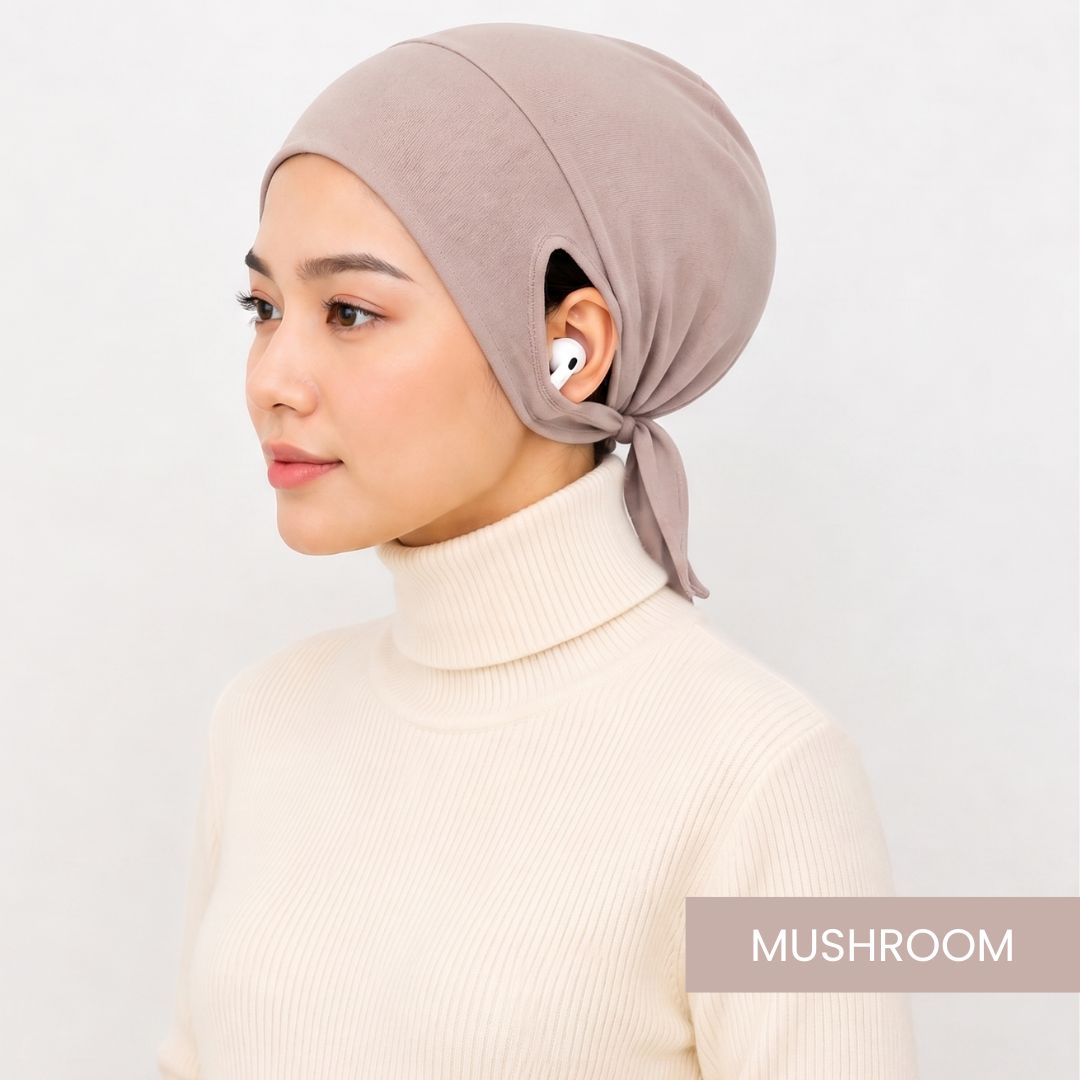 INNER PRO EARFIT MUSLIMAH - MUSHROOM
