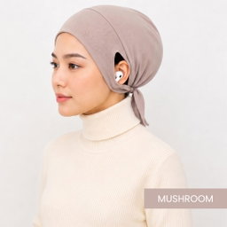 INNER PRO EARFIT MUSLIMAH - MUSHROOM