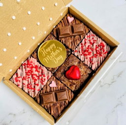 Mini mother day brownie box 