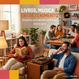 Livros, Música & Entretenimento