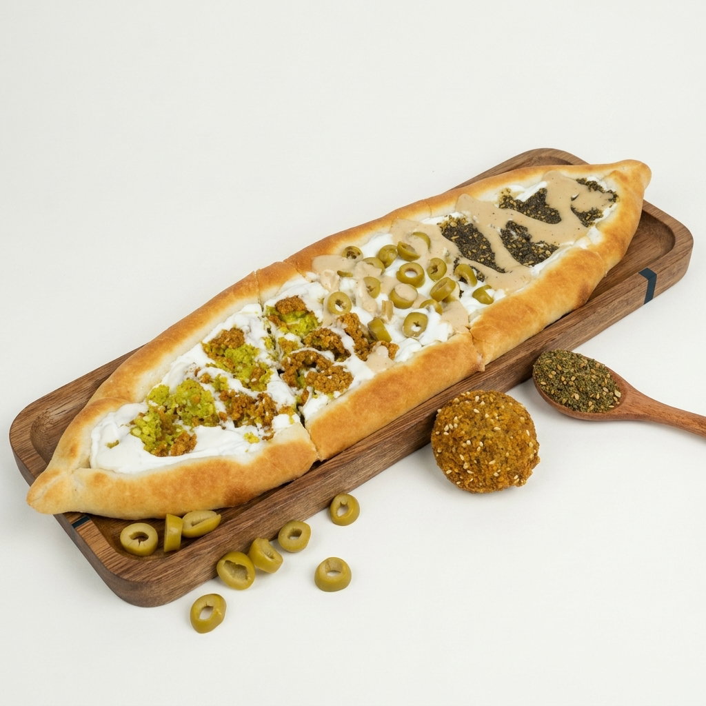 Mix Labneh Falafel Olives Zattar