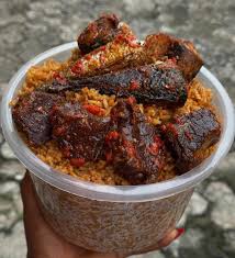 Smoky Jollof Rice(Big Pack) with Egg and Beef