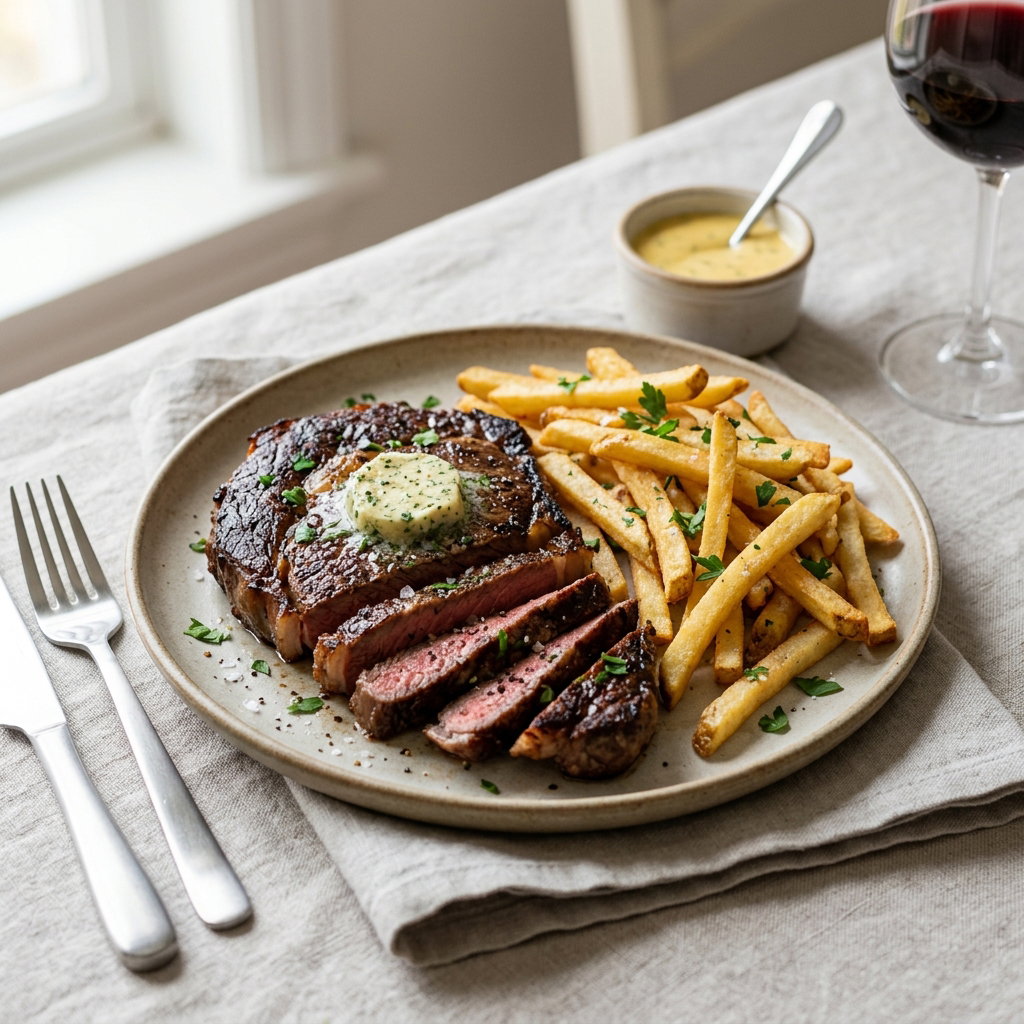 Steak frites 