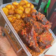 Smoky Jollof Rice(Big Pack) with Agemawo and Egg