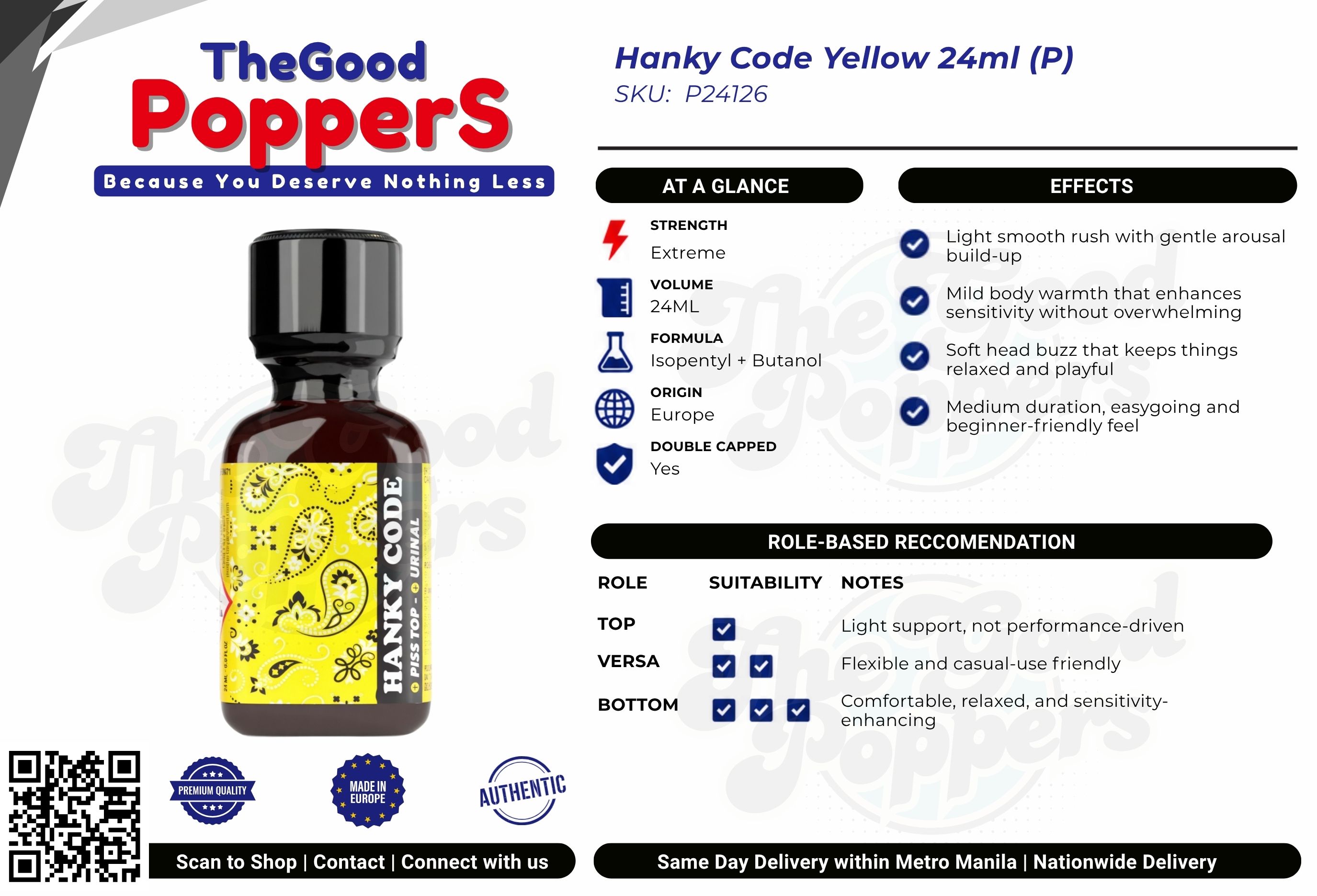 Hanky Code Yellow 24ml (P)