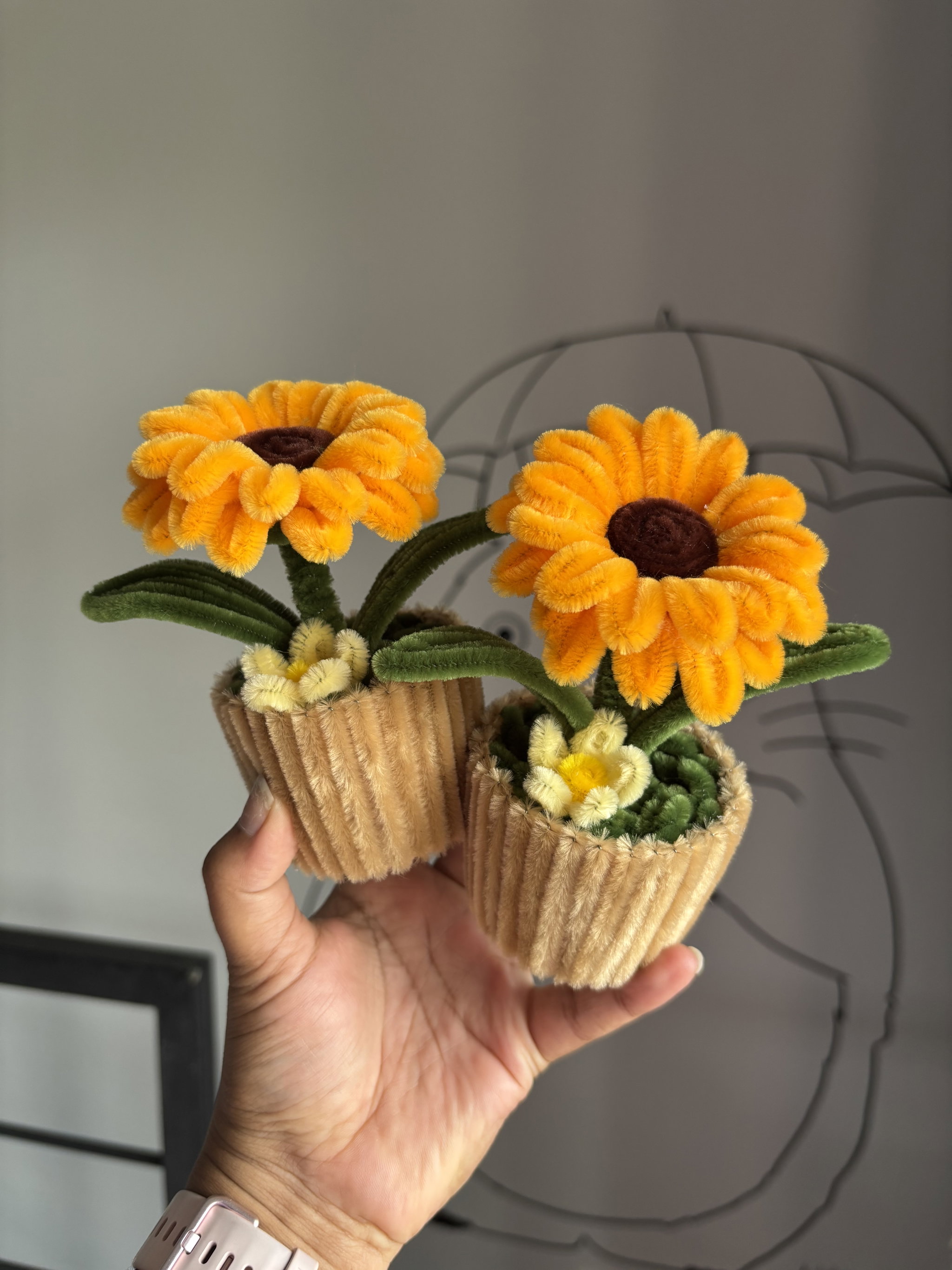 Sunflower pot_2