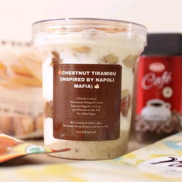 Chestnut Tiramisu Pudding inspired by Culinary Class Wars Napoli Matfia