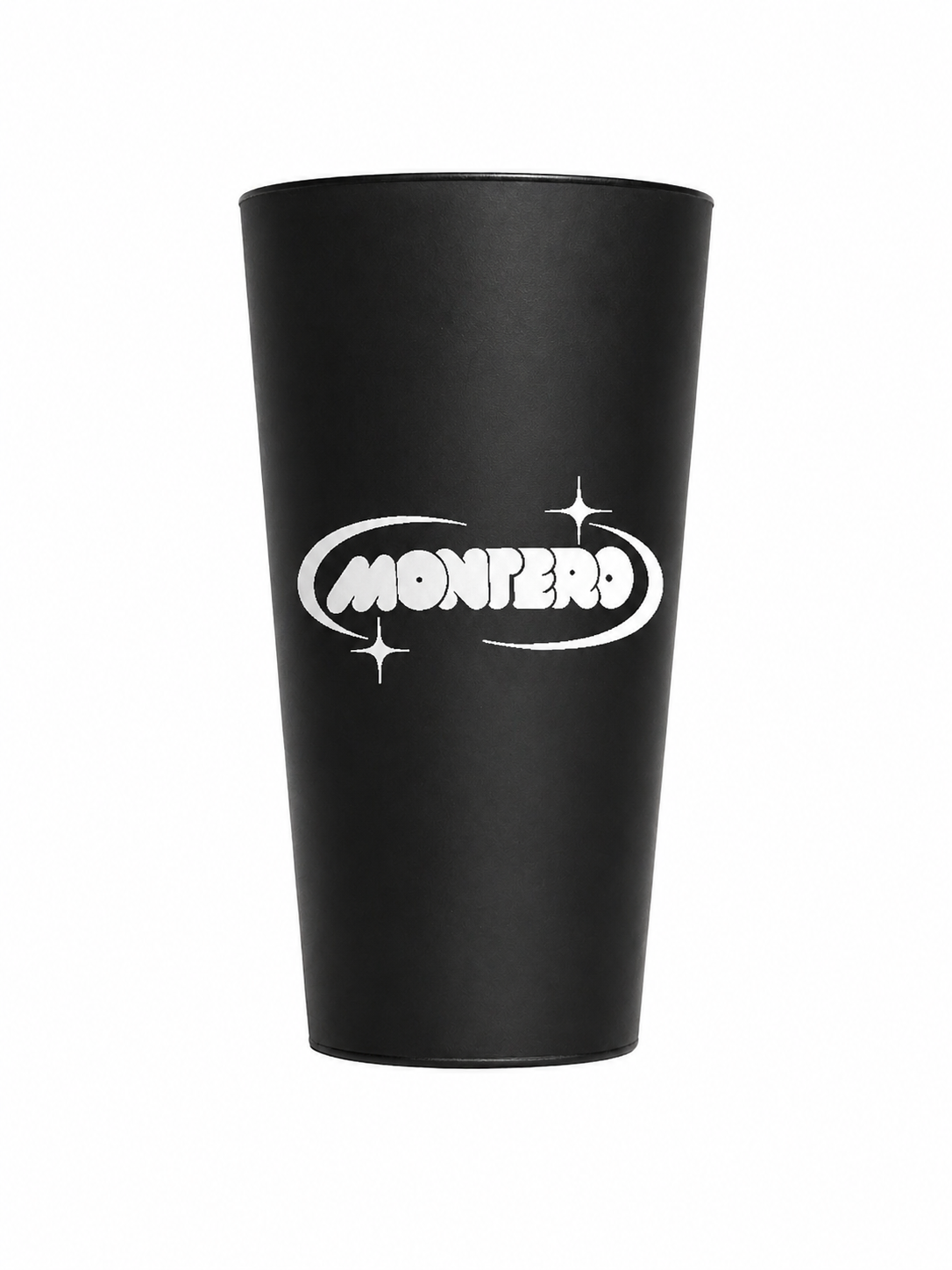 Montero 600ml Frosted Cup - Black_0