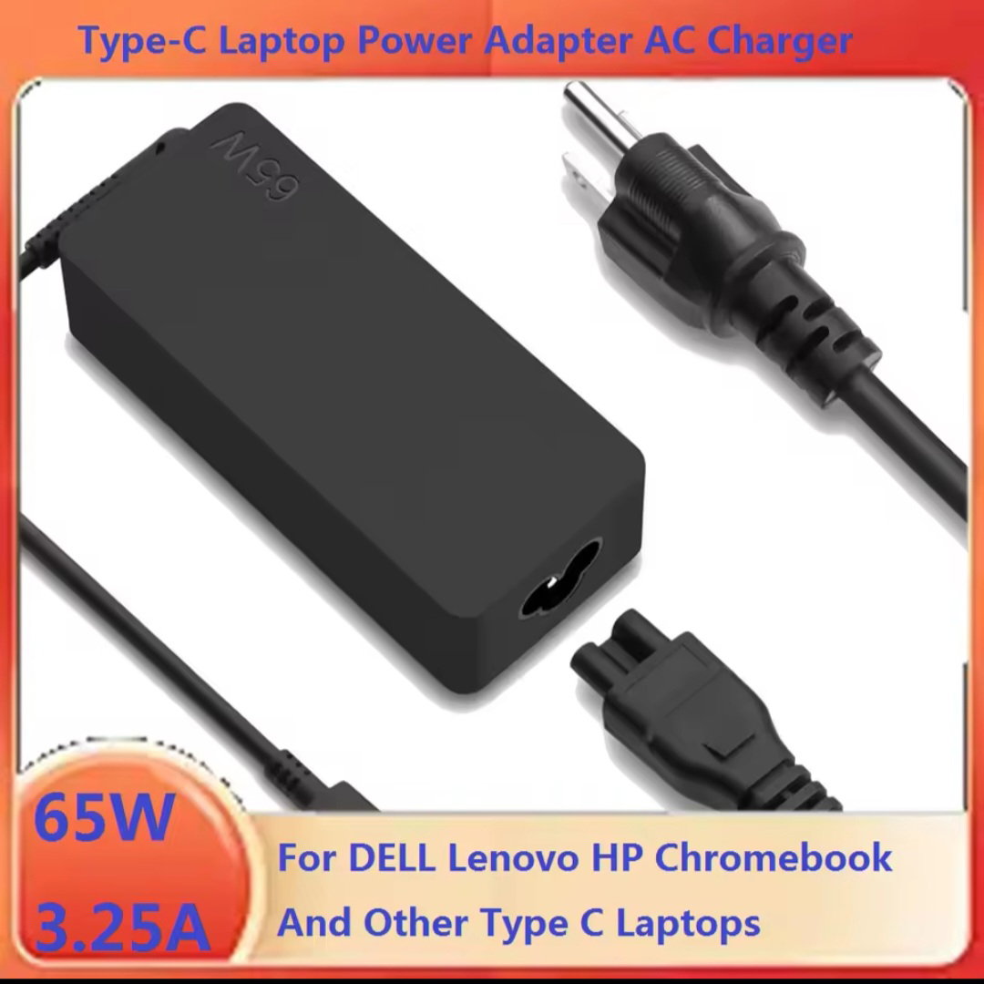Laptop 65W 20V 3.25A USB C Laptop Charger