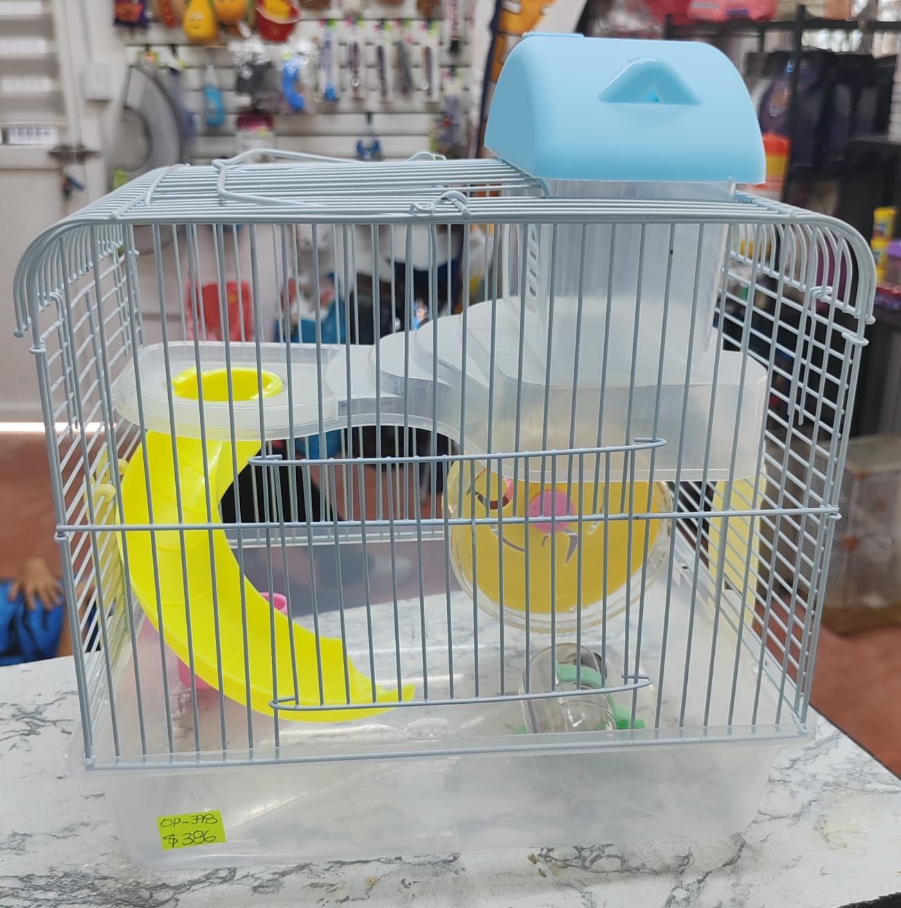 JAULA DE HAMSTER CRICCETA 27*21*33CM_0