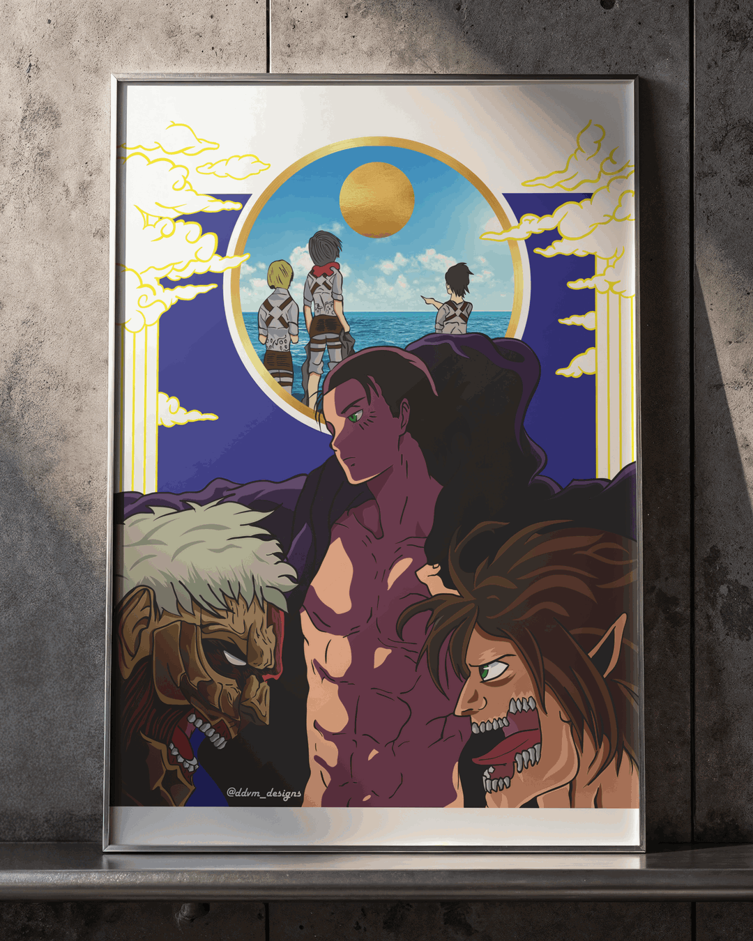 Attack on Titan Wall Poster