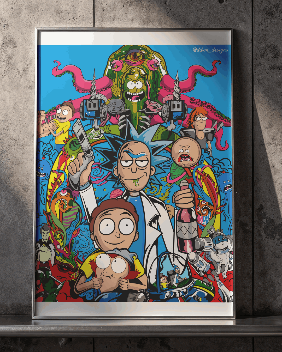 Rick & Morty Wall Poster