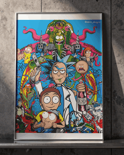 Rick & Morty Wall Poster