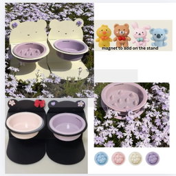  Mono Teddy Bear SET| Height Adjustable