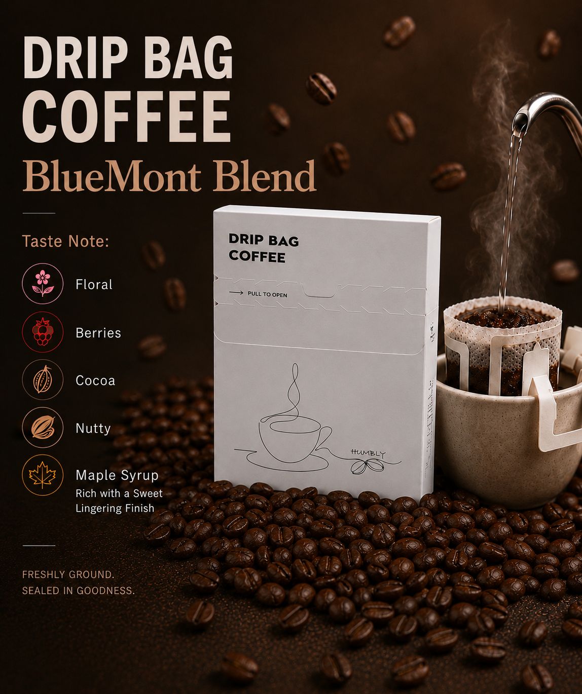 Drip Bag Coffee - Bleumont Blend