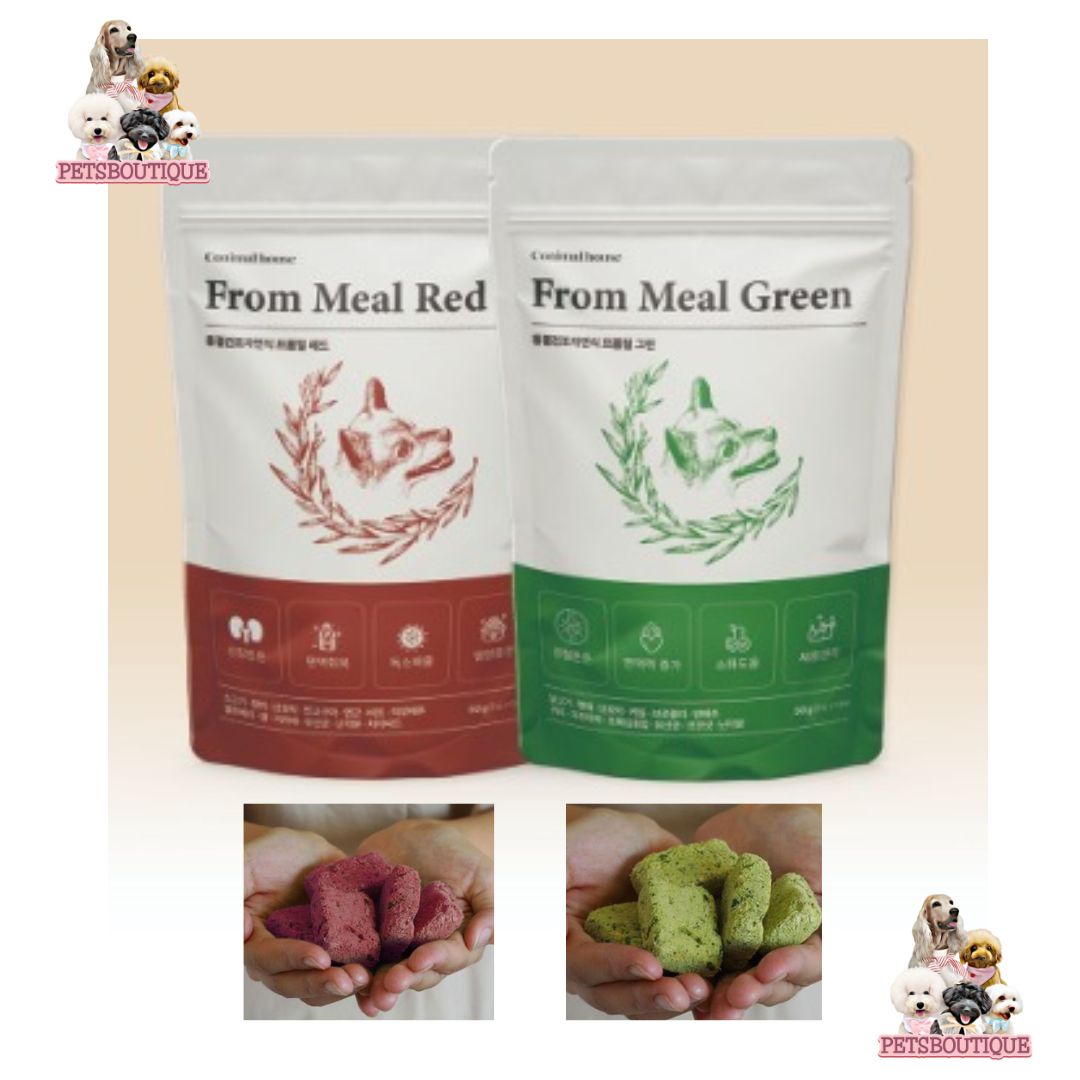 CONIMAL HOUSE - Freeze Dried Natural Food Meal Red & Green_0
