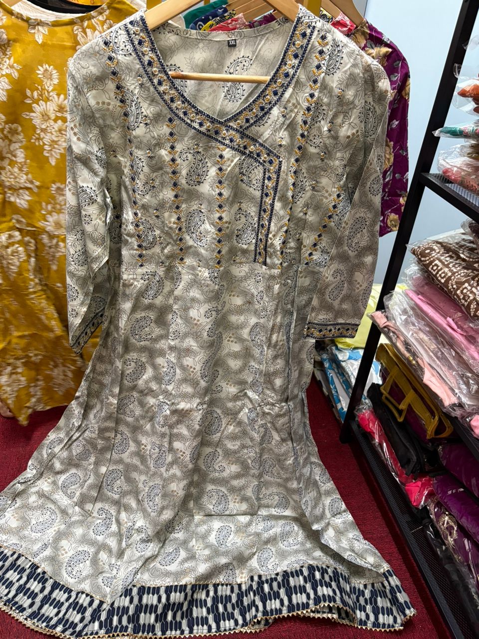 Cotton Anarkali Suit_1