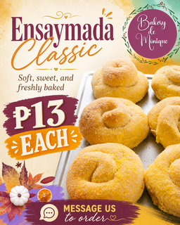 🧁 Ensaymada Classic – ₱13