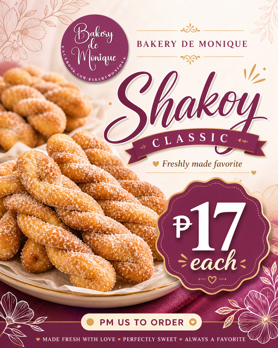 🍩 Shakoy Classic – ₱17