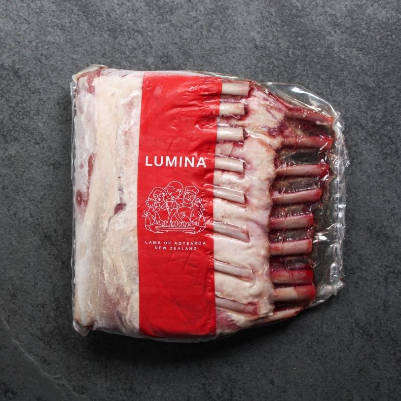 New Zealand Lumina Lamb Rack Frenched Cap Off 纽西兰雪花羊排 (Whole Slab, RM150 Deposit, Balance payment to update before delivery)_0