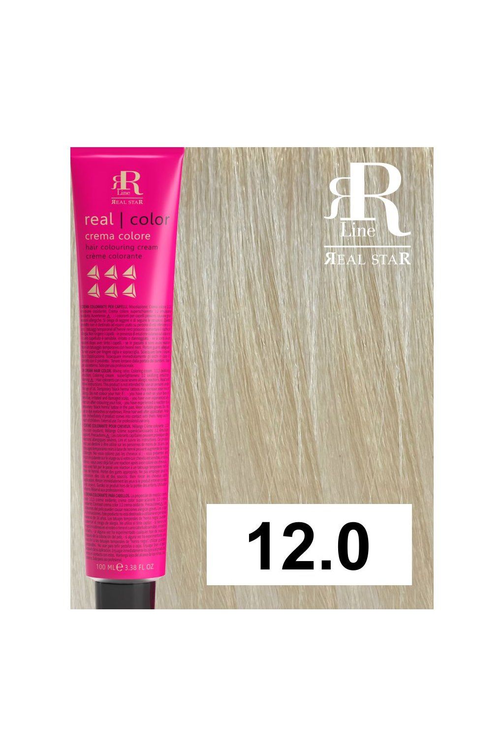 RR Line Real Star Tintura Per Capelli In Crema  100 ml 12.0