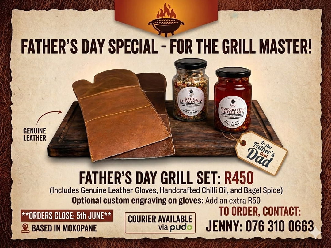 Father's Day - The Grill Master (All combos have a 3 week Manufacturing and delivery lead time (15 Working Days)