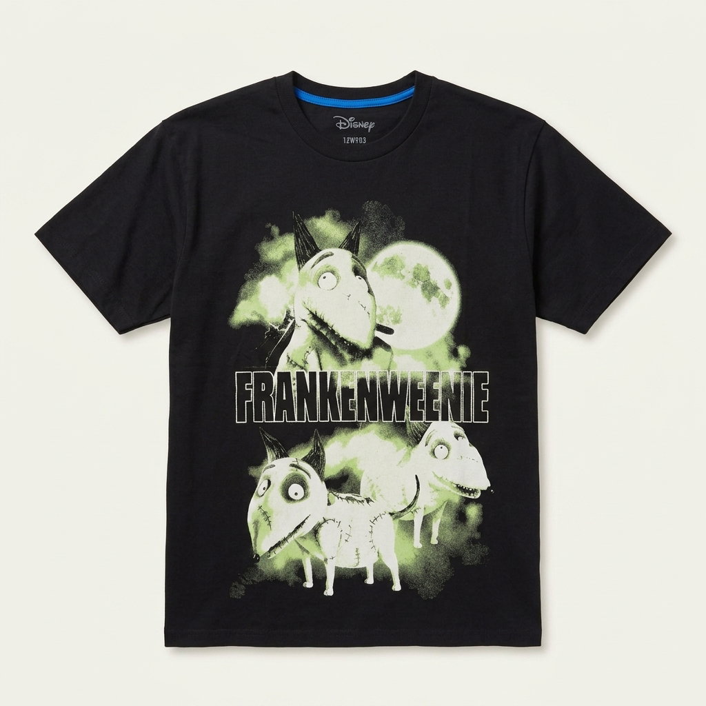 Frankenweenie Short Sleeve Tee - Black 1ZW903