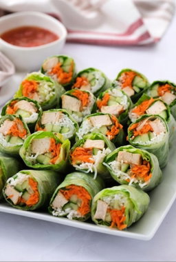 Chicken spring roll