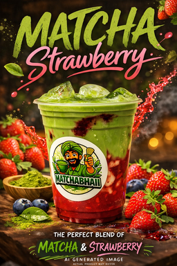Matcha Strawberry 