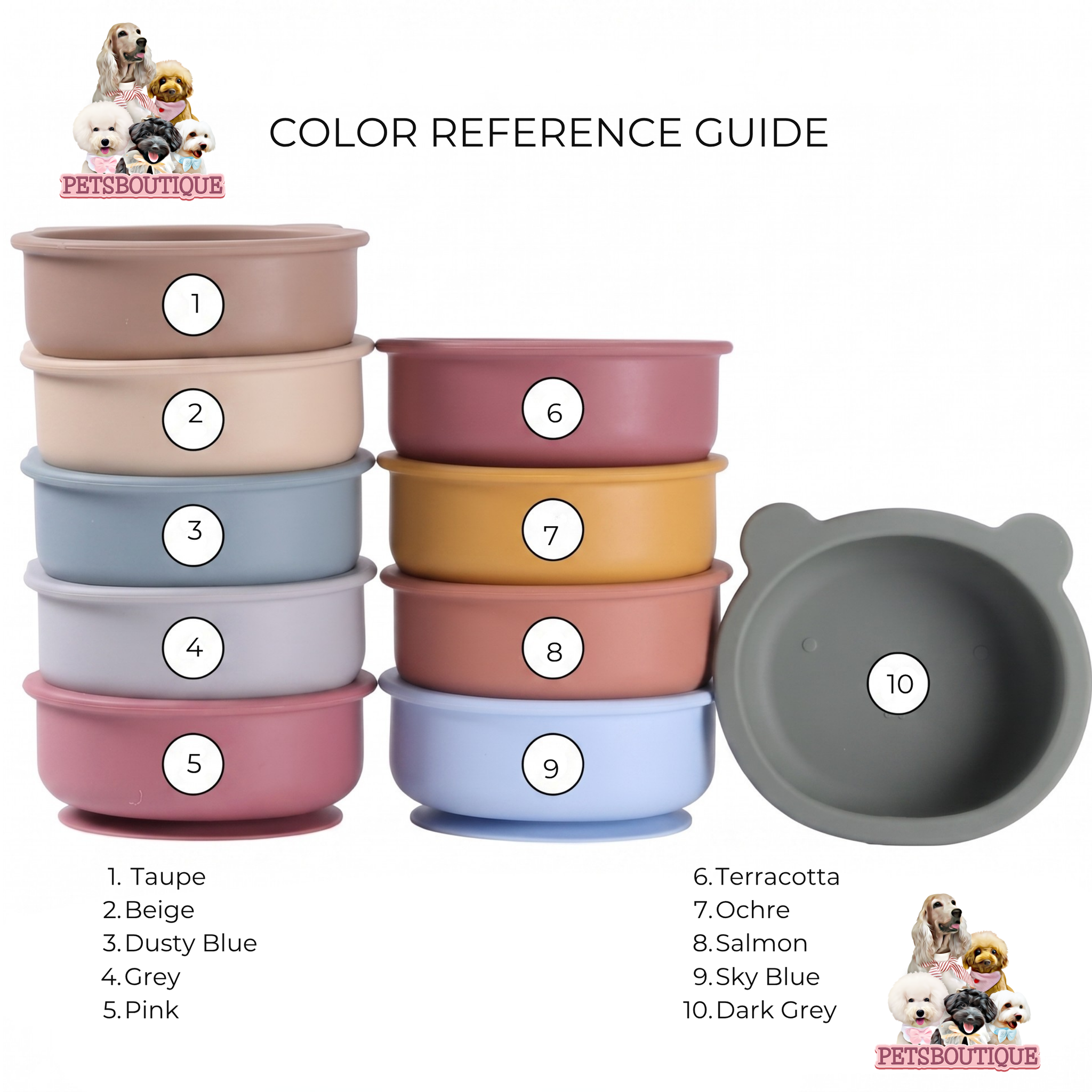 Teddy Bear Silicone Suction Bowl_0
