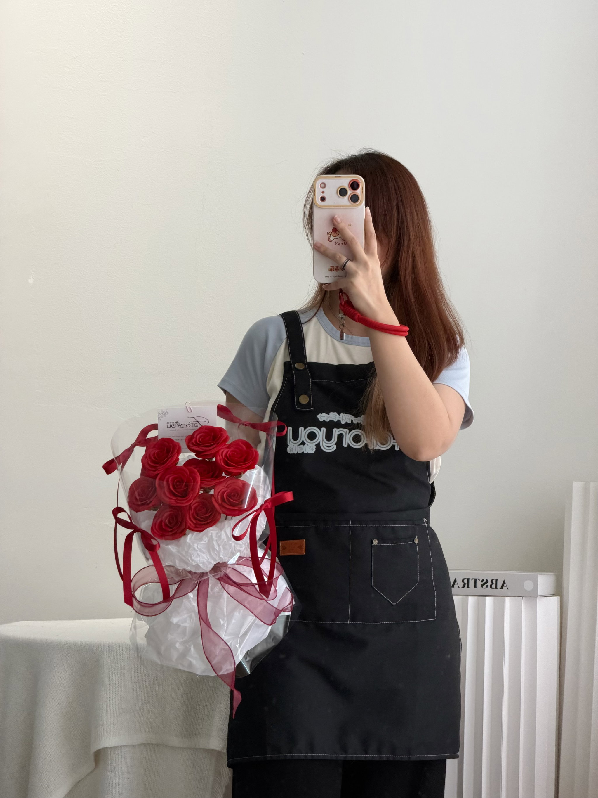 9 Stalk Soap Awakening Rose Pao Pao Bouquet _1