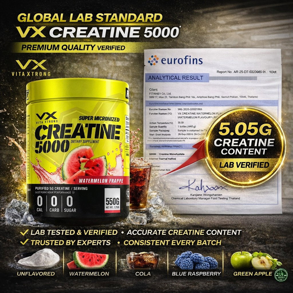 VITAXTRONG™ Creatine Monohydrate (330g) | Super Micronized Powder • Muscle Strength & Recovery • Halal [VX]_2