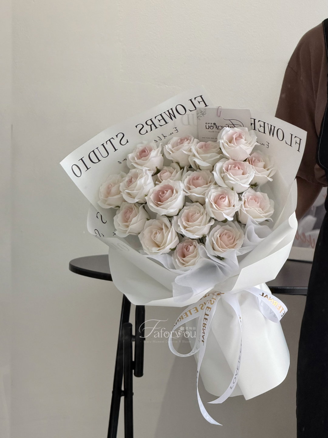 Vanilla Blush Soap Rose Bouquet 