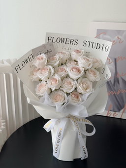Vanilla Blush Soap Rose Bouquet 
